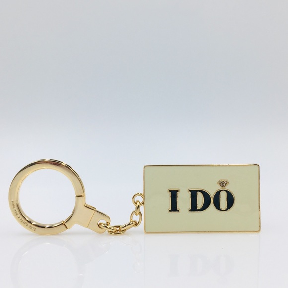 ‼️SOLD‼️ Kate Spade “I do, I did!” Keychain Bag Charm - Picture 2 of 7